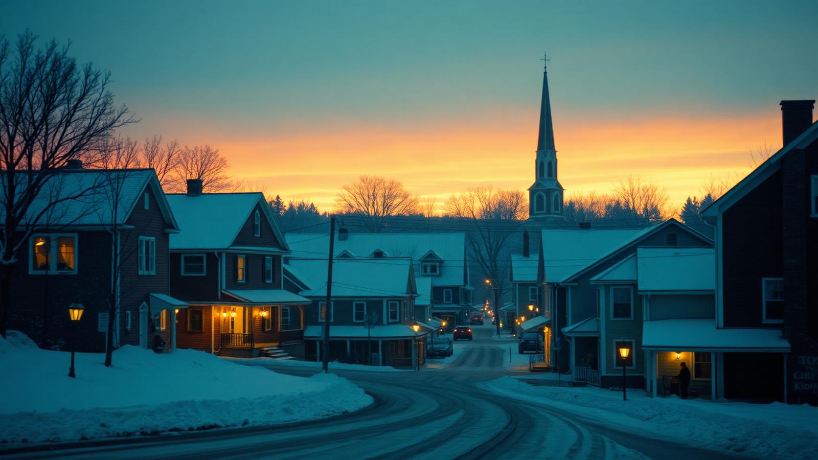 New England town